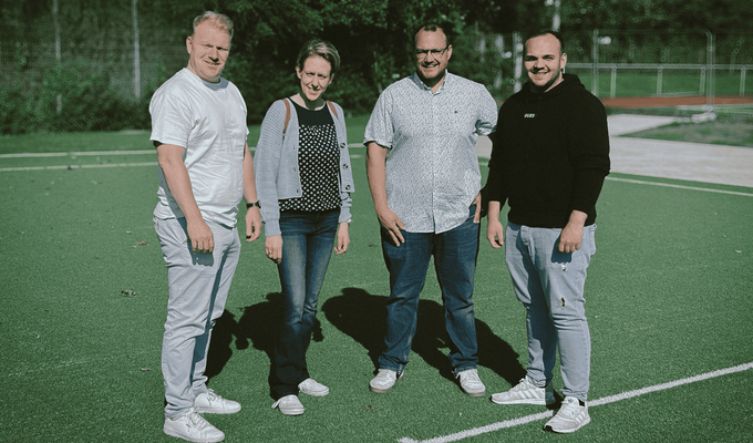 Neuer Trainingsplatz im Schatten des Wersestadions