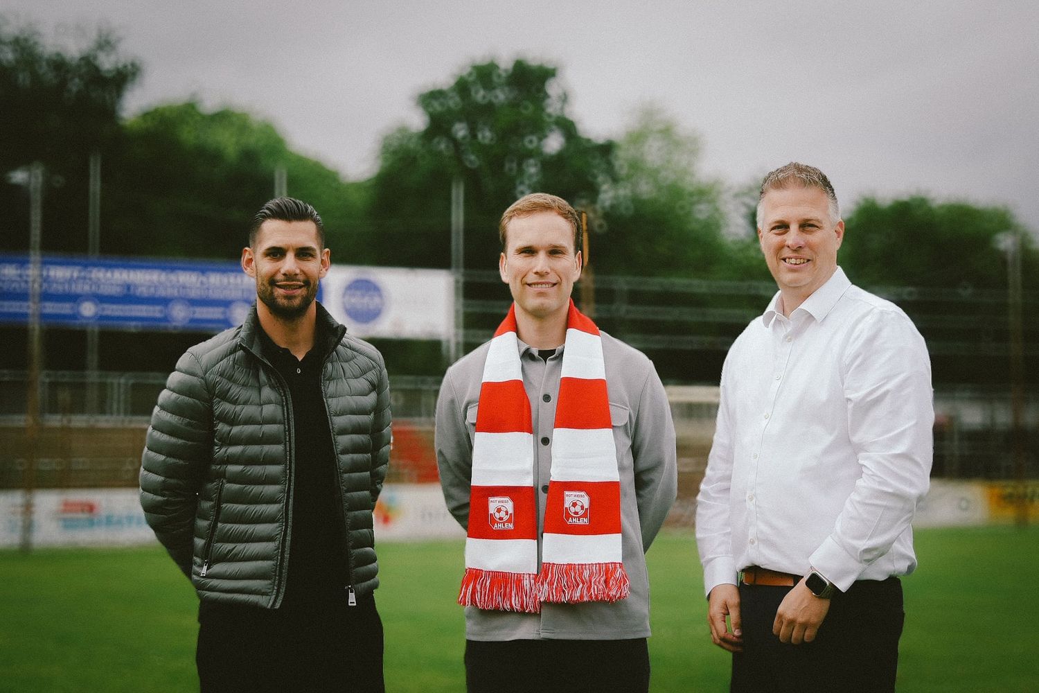 Hendrik Rauf verstärkt Rot Weiss Ahlen als Physiotherapeut und Torwart-Backup