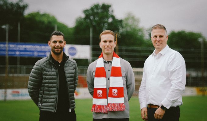 Hendrik Rauf verstärkt Rot Weiss Ahlen als Physiotherapeut und Torwart-Backup