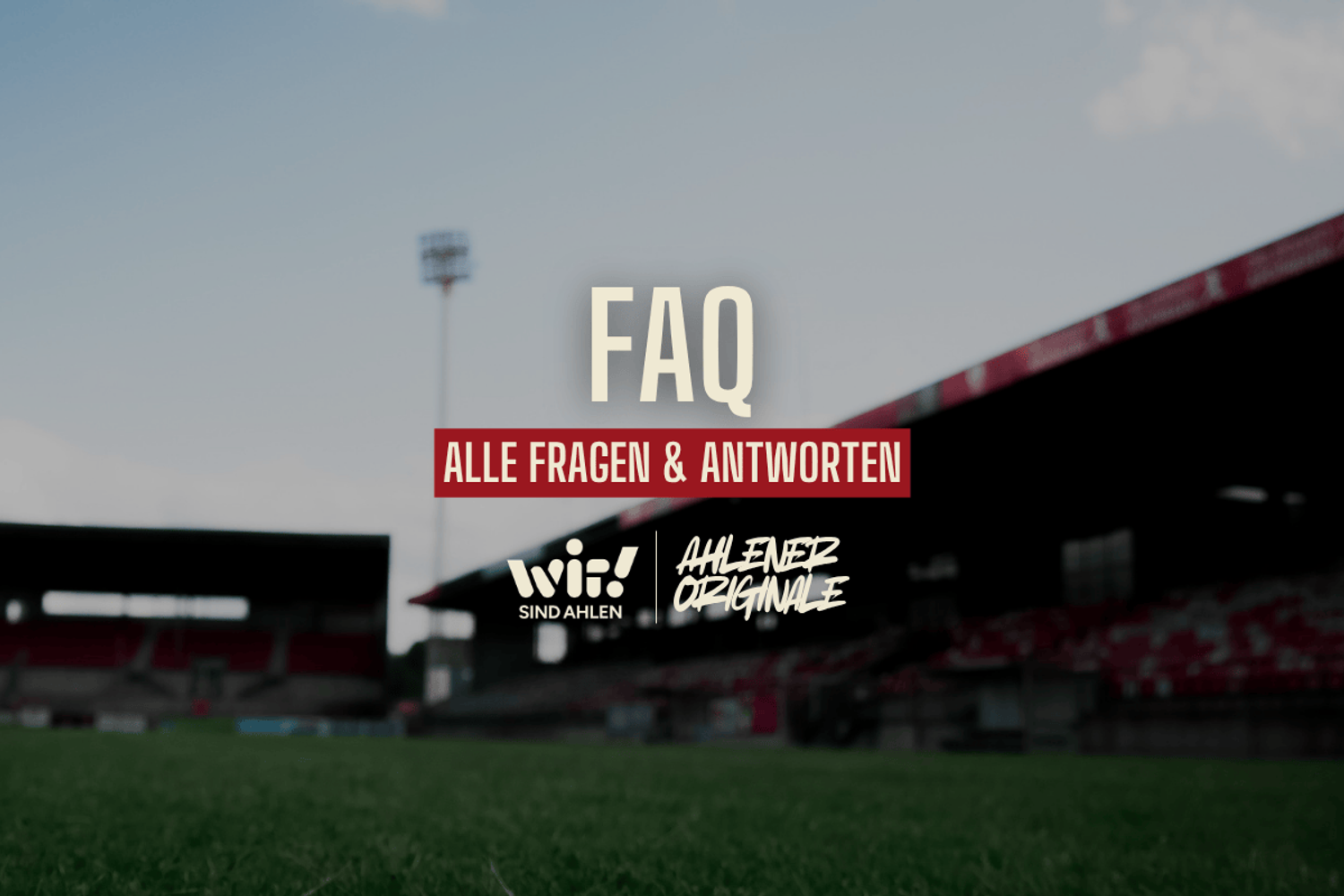 FAQ: Ahlener Originale – Deine Mitgliedschaft für Stadt & Verein