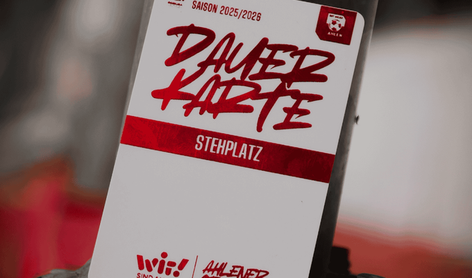 Der Dauerkartenverkauf für die Saison 25/26 ist gestartet