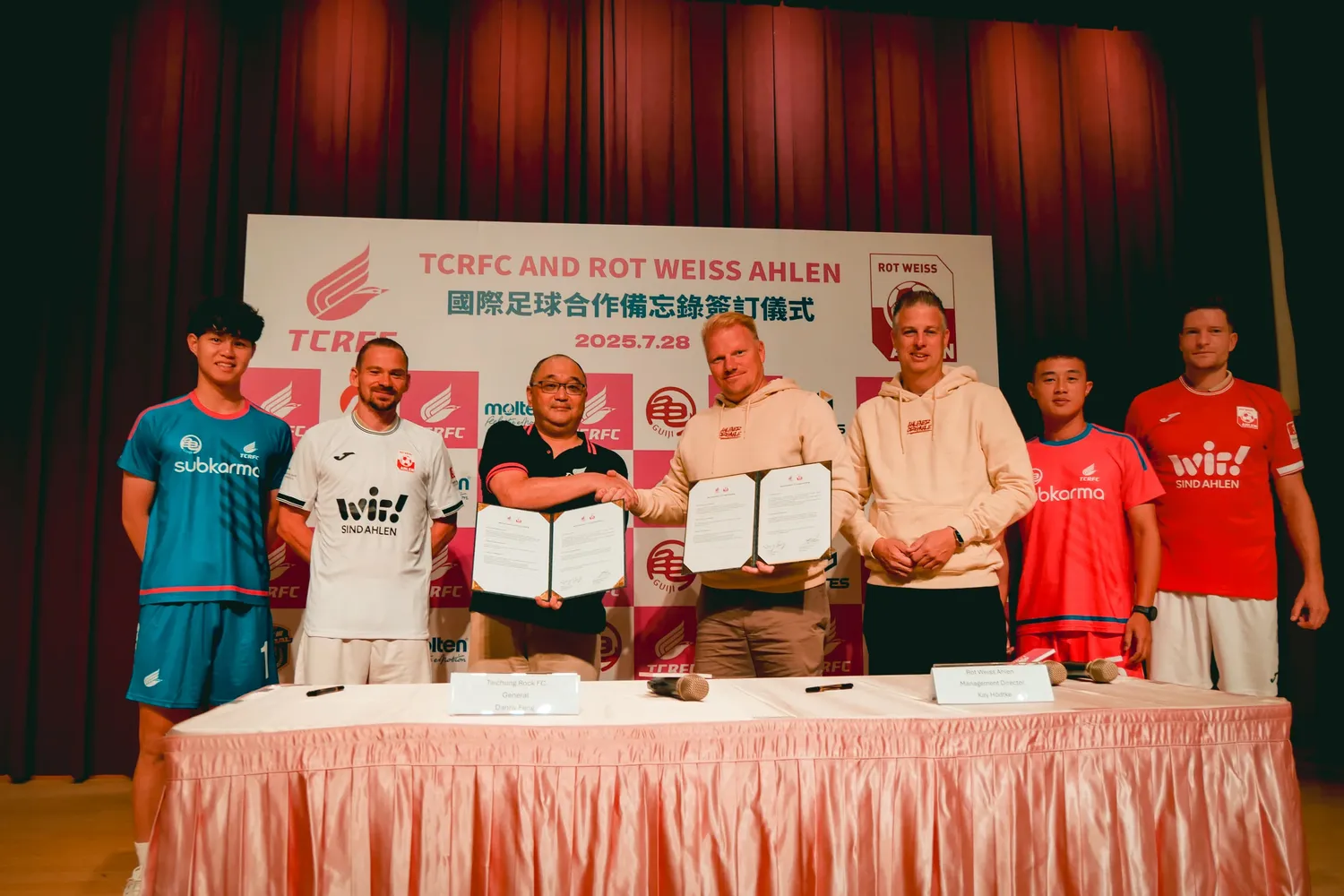 Historische Partnerschaft in Taiwan