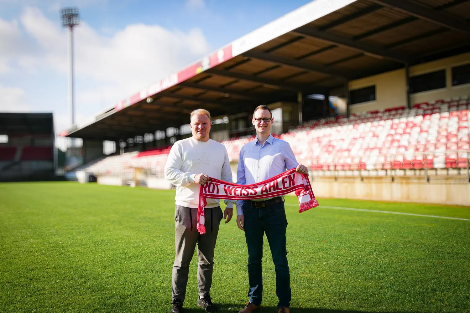 Kemper Surface Services wird Sponsor bei Rot Weiss Ahlen 