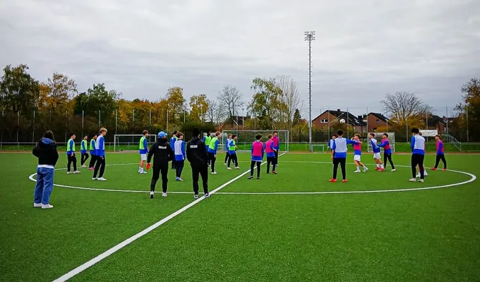 Viktoria Berlin U15 zu Gast im Wersenachwuchs