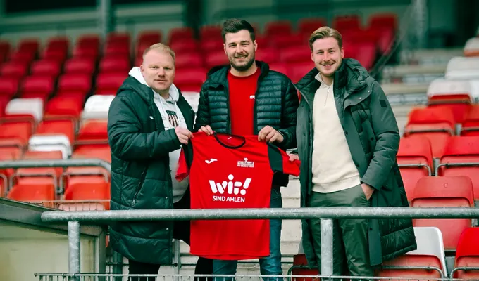 Firma Becklönne wird Partner von Rot Weiss Ahlen