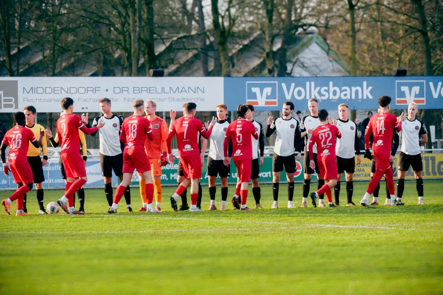 RWA zeigt Moral in Rheine – 2:2 nach irrer Schlussphase