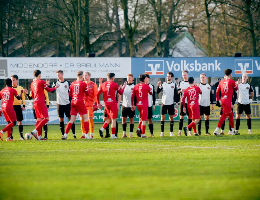 RWA zeigt Moral in Rheine – 2:2 nach irrer Schlussphase