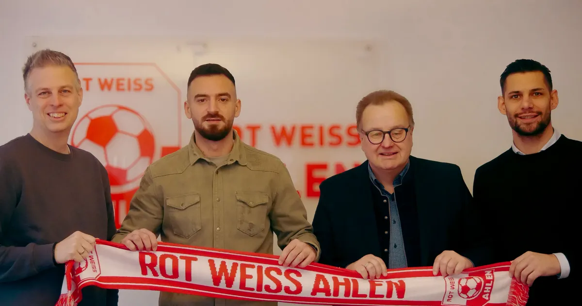 Rot Weiss Ahlen verpflichtet Bernad Gllogjani