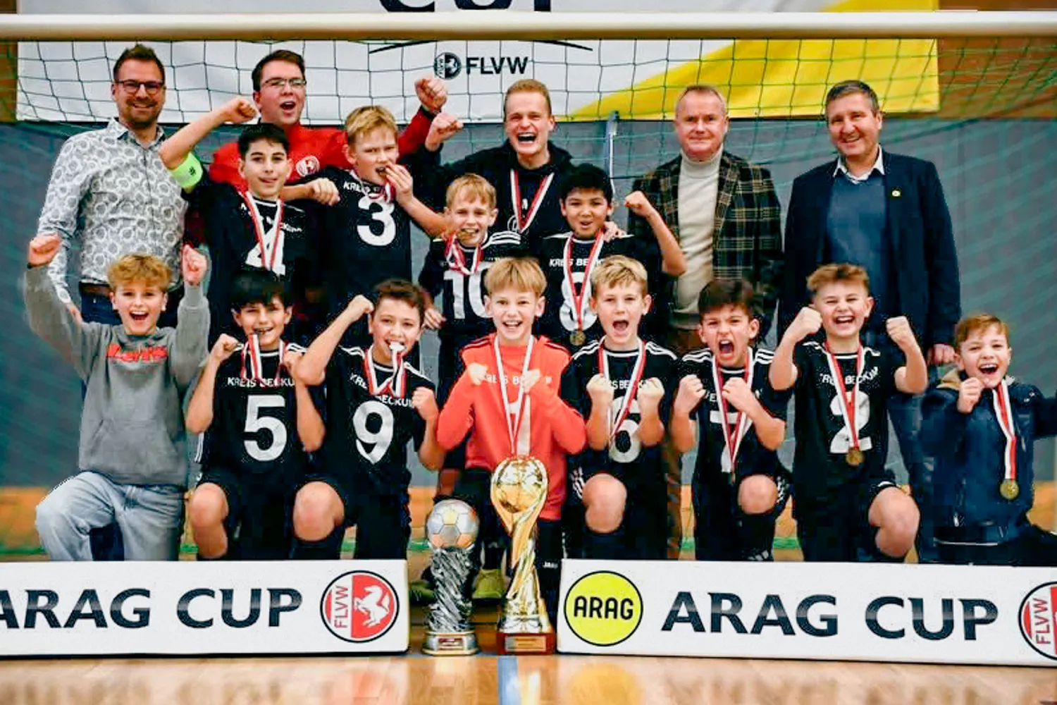 Historischer Erfolg: Stützpunkt Beckum holt den Titel