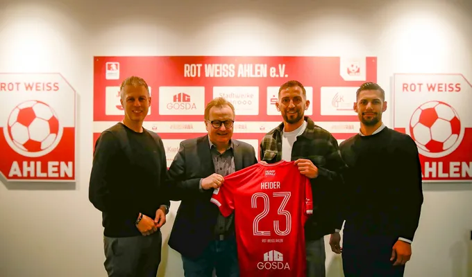 Rot Weiss Ahlen verpflichtet Marc Heider