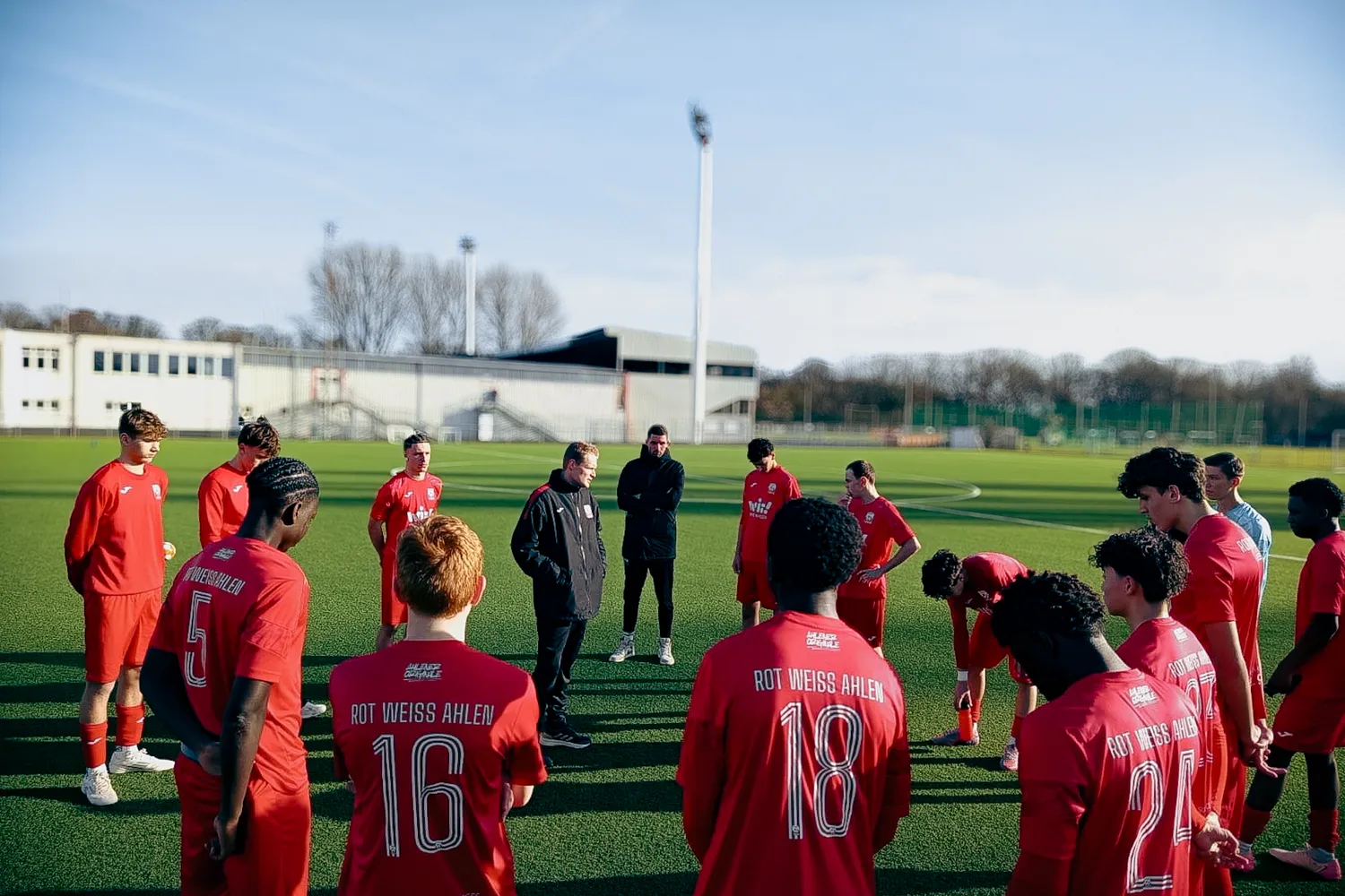 U17 überzeugt trotz Ausfällen gegen Westfalenligisten