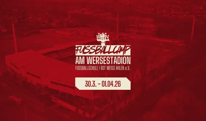Fußballferiencamp (30.03. - 01.04.2026) - JETZT ANMELDEN
