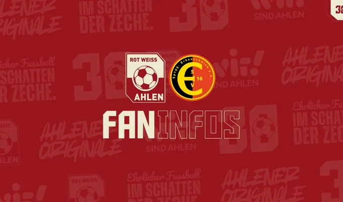 Faninfos zum Heimspiel gegen die SpVgg Erkenschwick