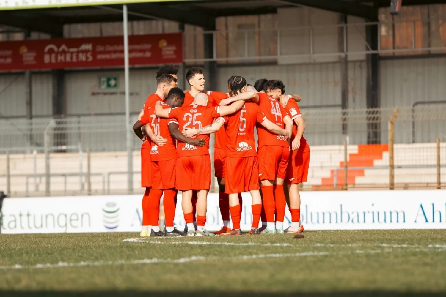 Rot Weiss Ahlen unterliegt Victoria Clarholz