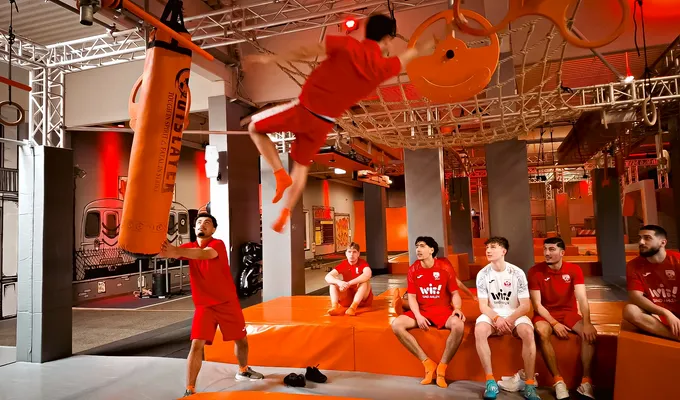 U19 nutzt spielfreies Wochenende für Teambuilding im NINFLY 