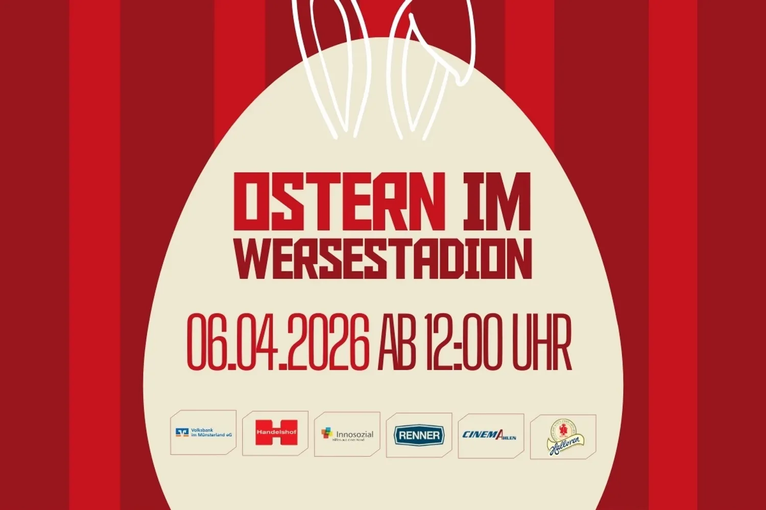 Ostereiersuche im Wersestadion