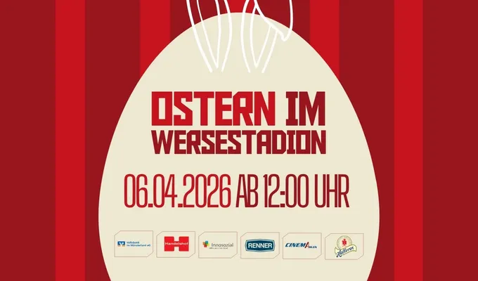 Ostereiersuche im Wersestadion
