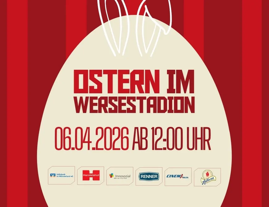 Ostereiersuche im Wersestadion