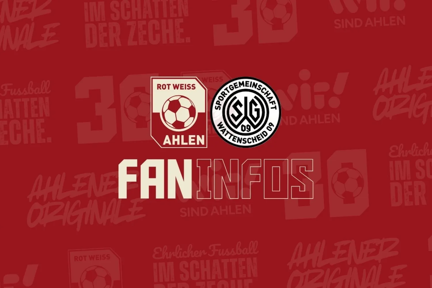 Faninfos zum Heimspiel gegen die SG Wattenscheid 09