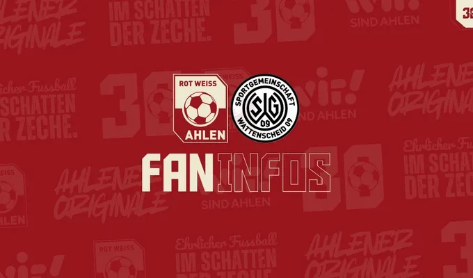 Faninfos zum Heimspiel gegen die SG Wattenscheid 09
