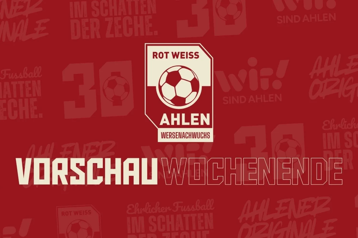 Vorschau auf das Wochenende im Wersenachwuchs