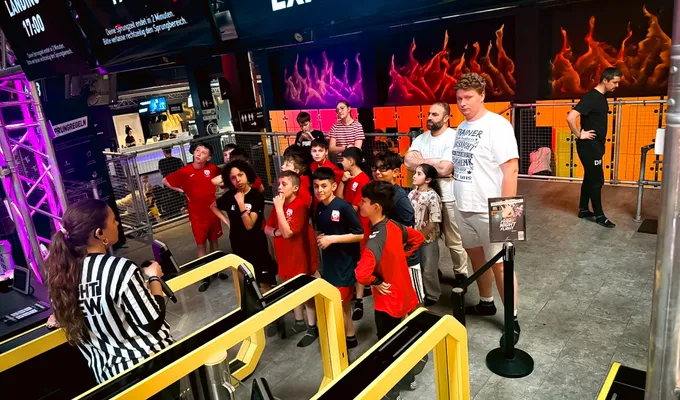 U12 sammelt Energie im Superfly Dortmund