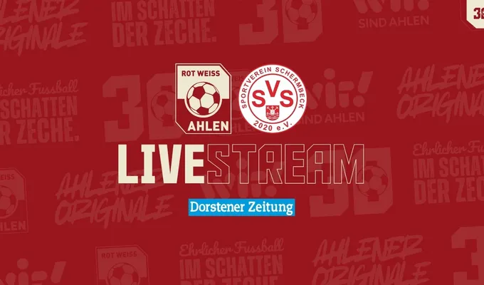 LIVESTREAM: RW Ahlen - SV Schermbeck