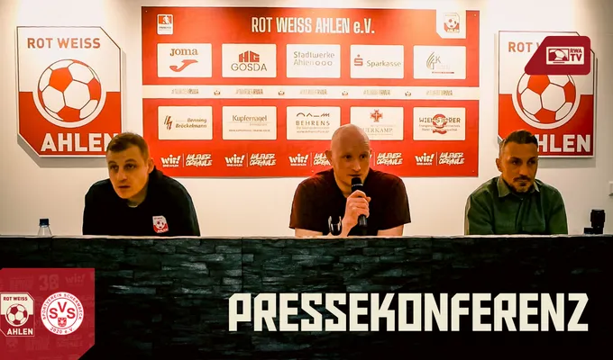  Pressekonferenz: RWA – SV Schermbeck (1:3)