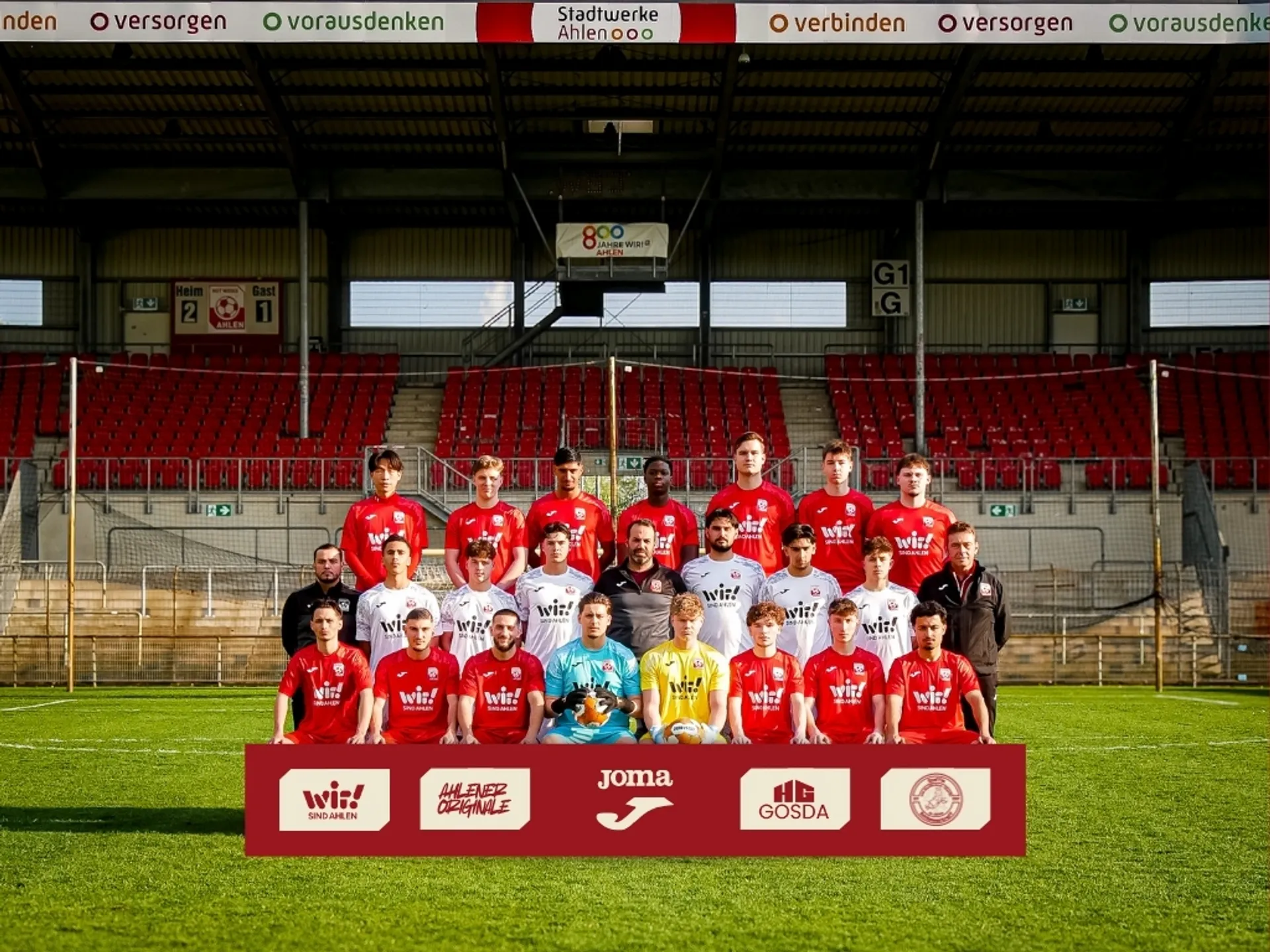 Mannschaftsfoto U19