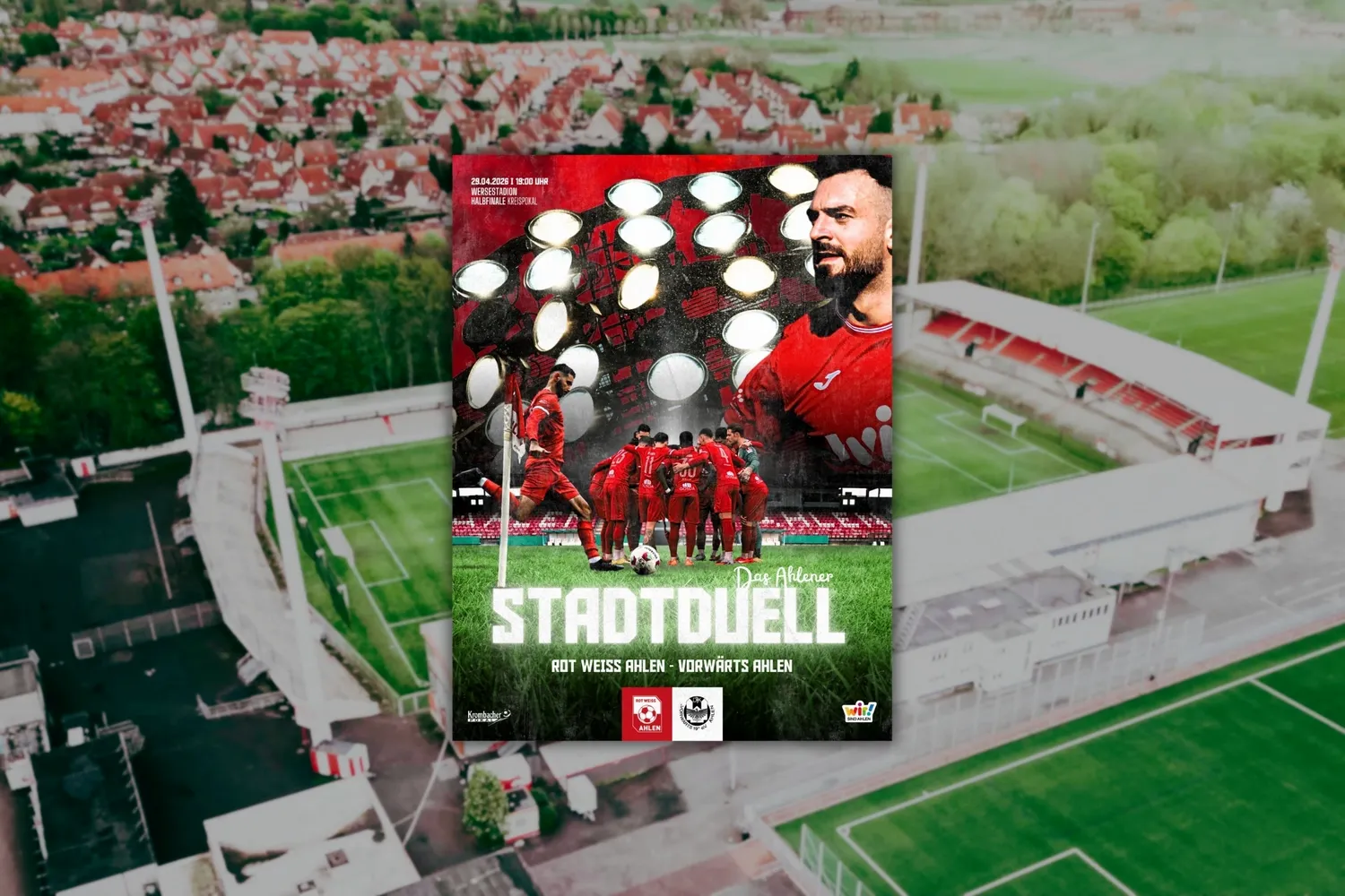 Kreispokal-Halbfinale: Stadtduell im Wersestadion