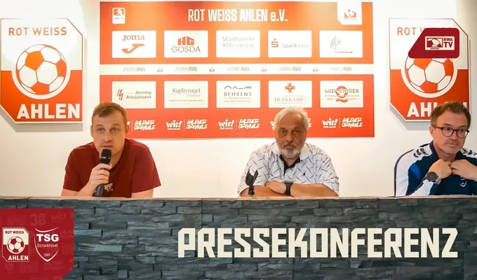 Pressekonferenz | RWA – TSG Sprockhövel (2:2)