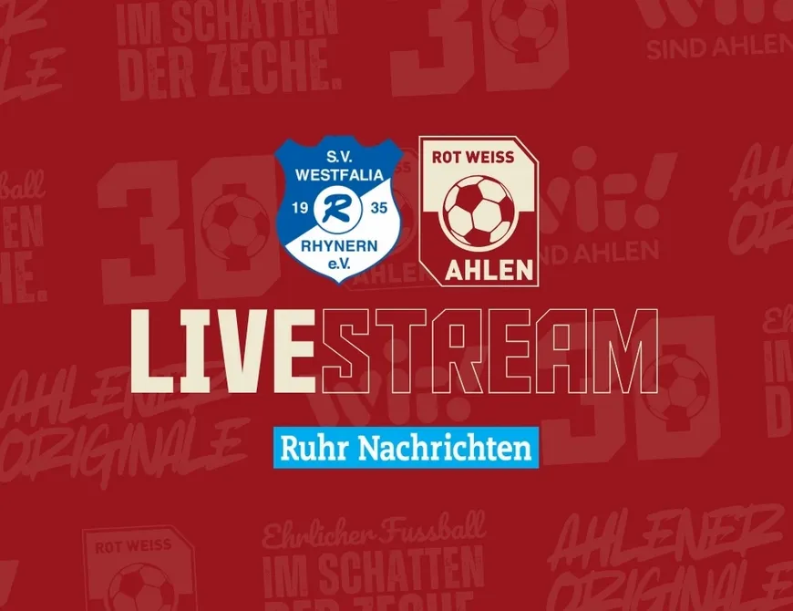 LIVESTREAM: Westfalia Rhynern - Rot Weiss Ahlen