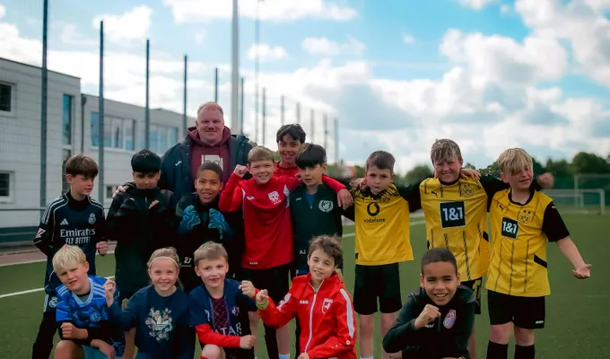 Zwei Tage voller Fußballspaß: Fußballcamp am Wersestadion