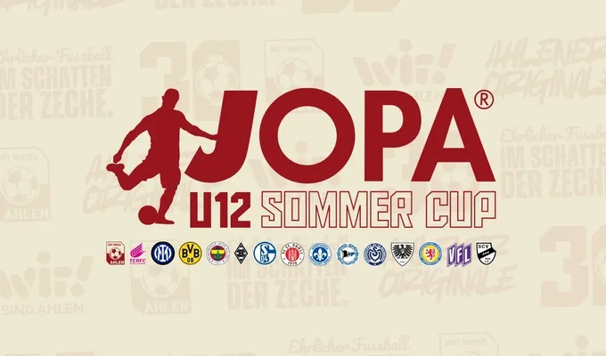 U12 Jopa Sommer Cup 2026: Internationales Turnier in Ahlen