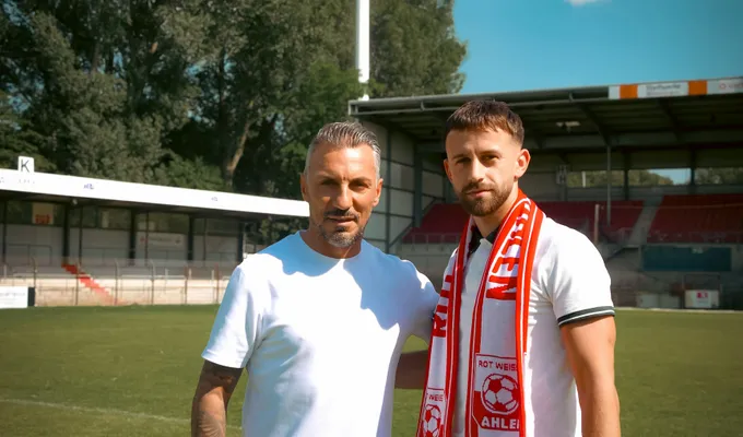 Rot Weiss Ahlen verpflichtet Ervin Catic