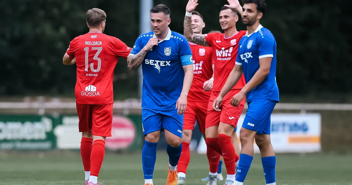 Rot Weiss Ahlen starts the new season in the Westfalenpokal