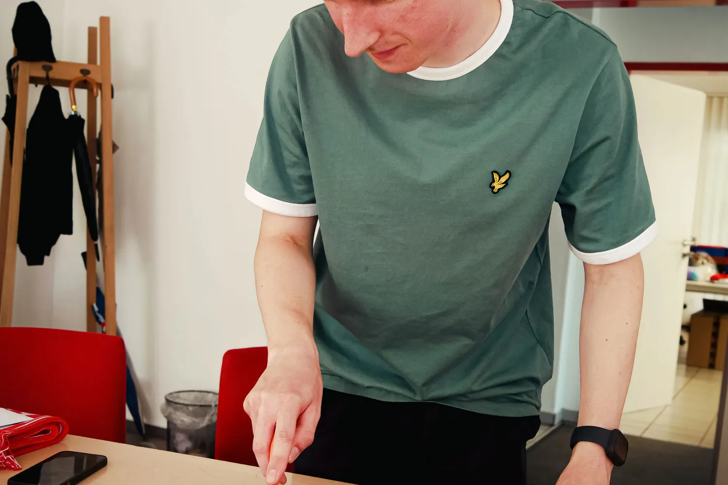 Praktikum bei Rot Weiss Ahlen beendet – Vielen Dank, Moritz!