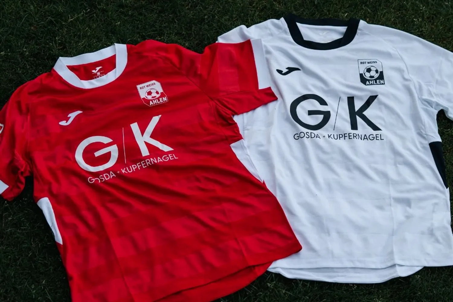 RW Ahlen präsentiert die neuen Trikots für die Saison 26/27