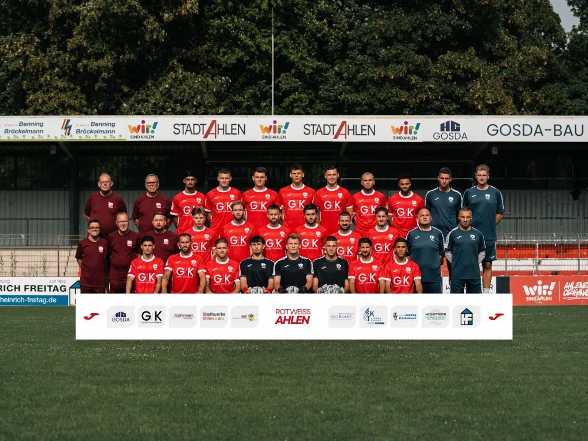 Mannschaftsfoto 1. Mannschaft