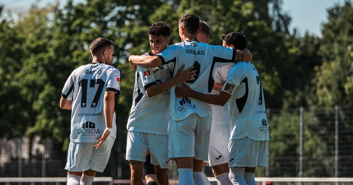 RW Ahlen kicks off their Westfalenliga campaign against Eintracht Ahaus