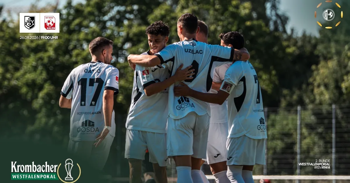 Westfalenpokal: Zweitrundenspiel in Ibbenbüren terminiert