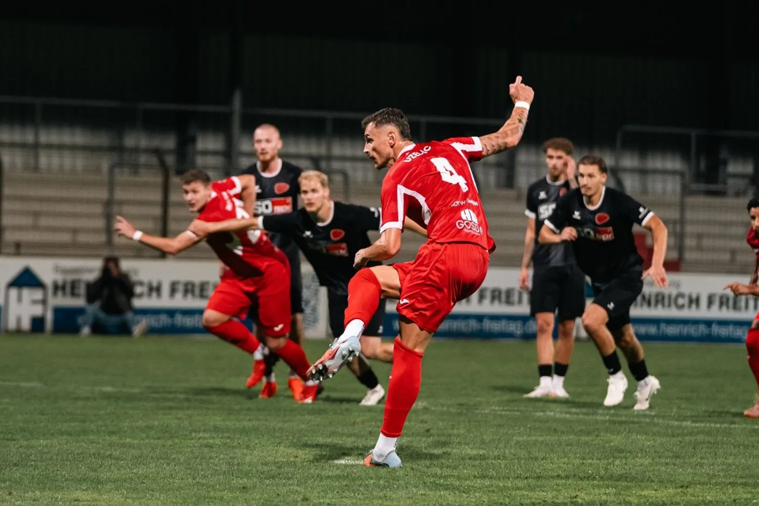 Punktgewinn in letzter Sekunde