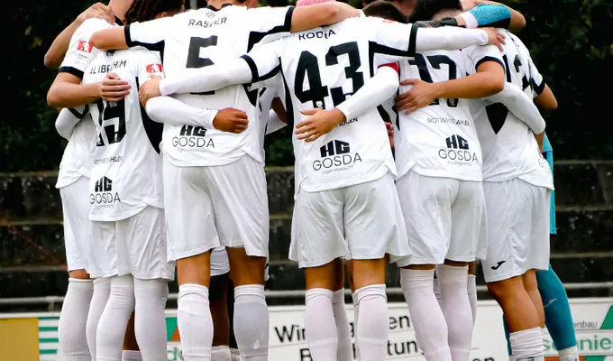 Pokalaus abhaken, Reaktion zeigen: RWA vor Auswärtsaufgabe