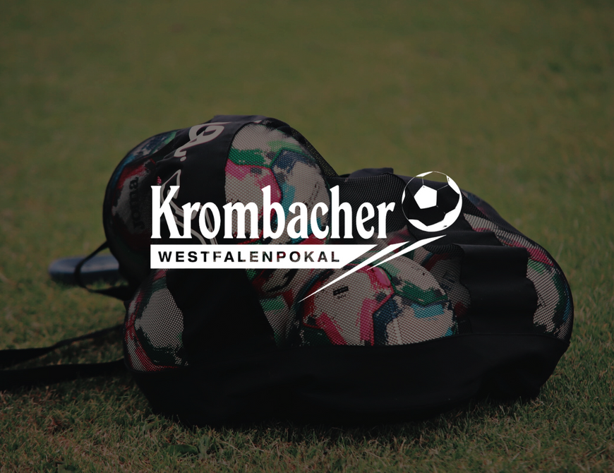 Termin für die 1. Runde des Westfalenpokals festgelegt