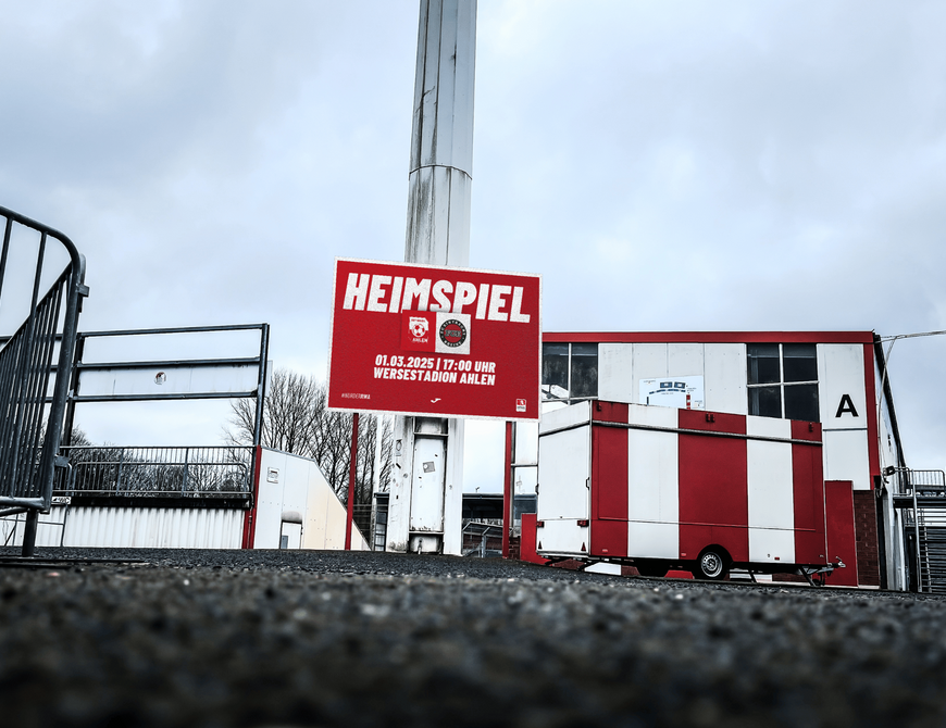 Zweites Heimspiel des Jahres: Rot Weiss Ahlen empfängt Eintracht Rheine