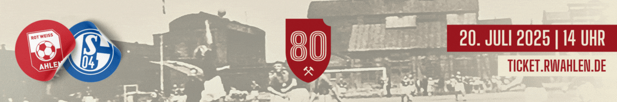 80 Jahre TuS Ahlen - Großes Jubiläumsspiel gegen FC Schalke 04